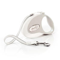 福莱希Style带状狗狗牵引绳3米（S）12KG珍珠白